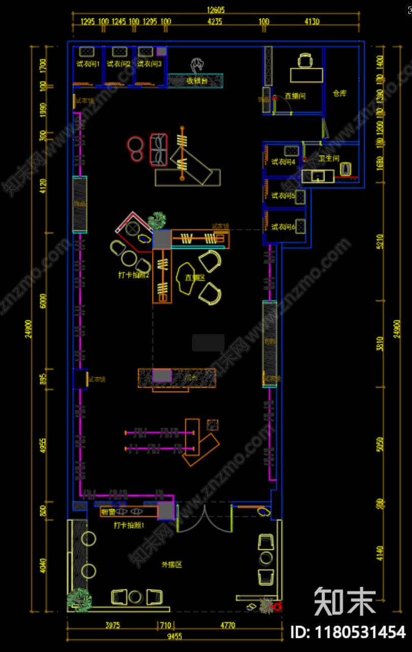 工装平面图施工图下载【ID:1180531454】