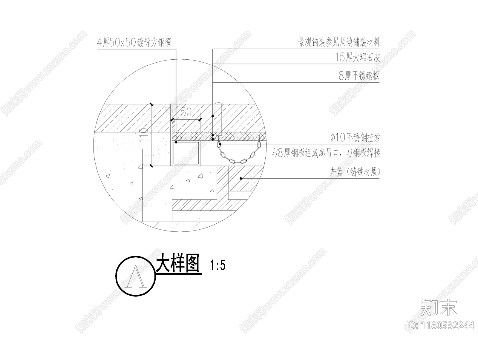 给排水节点详图cad施工图下载【ID:1180532244】