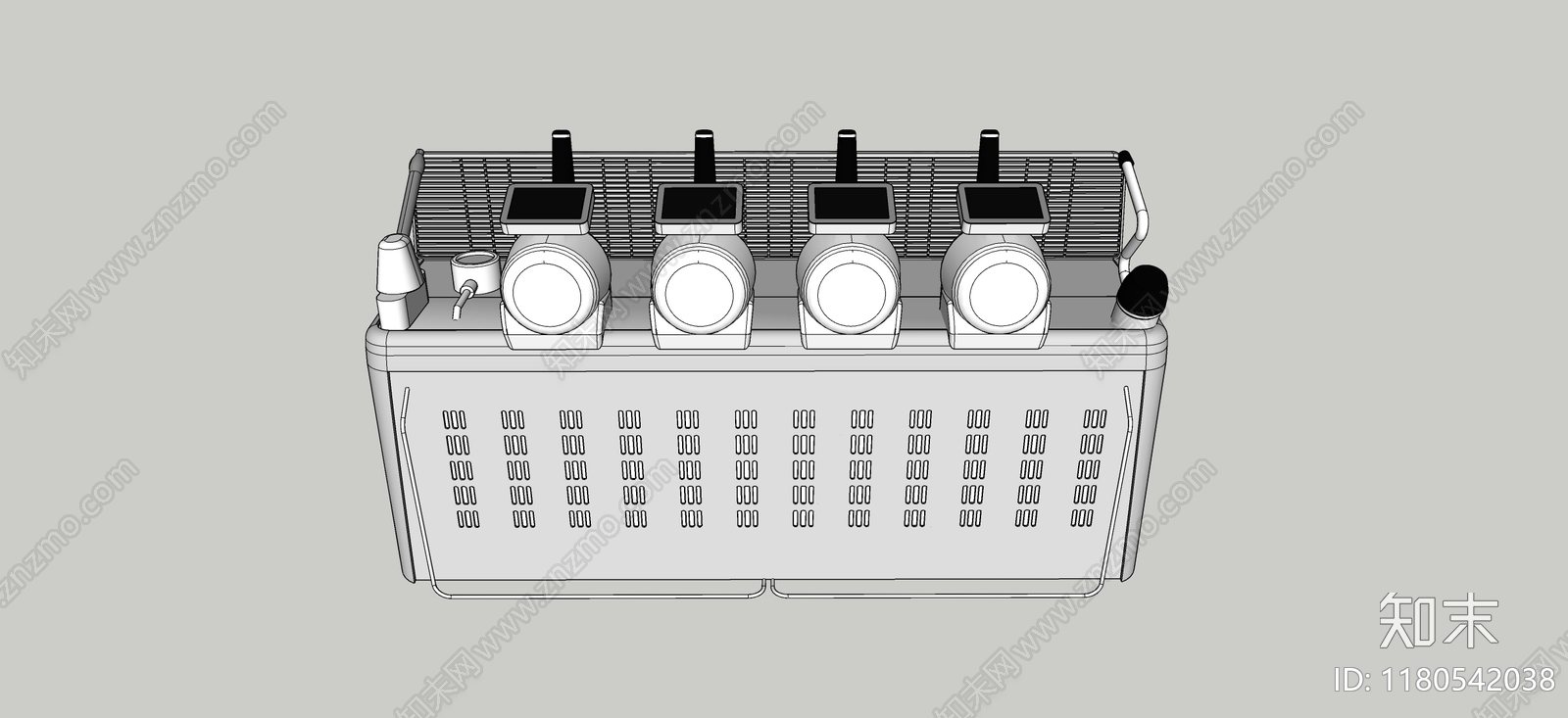 咖啡机SU模型下载【ID:1180542038】