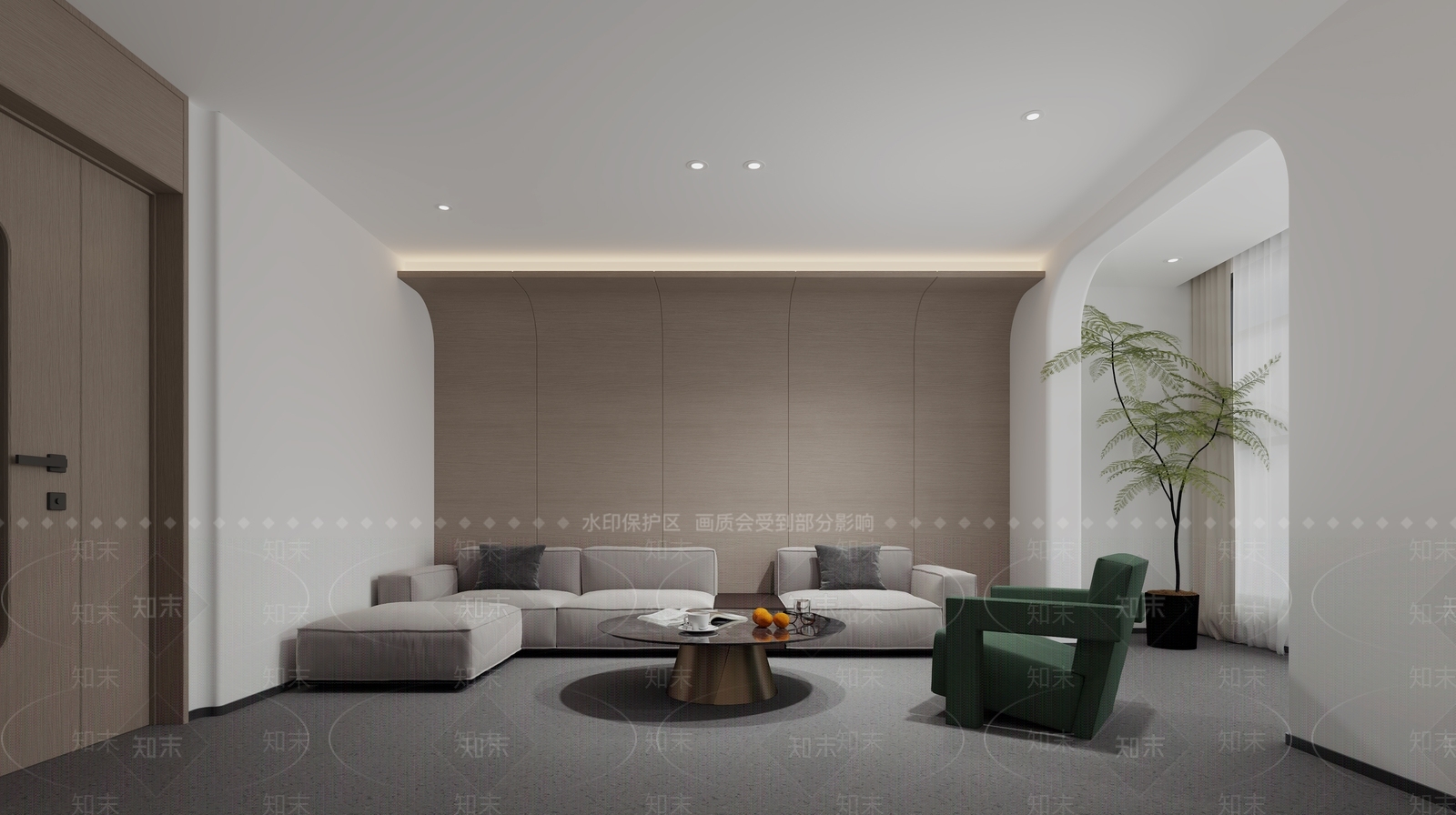 现代医院3D模型下载【ID:1180543510】