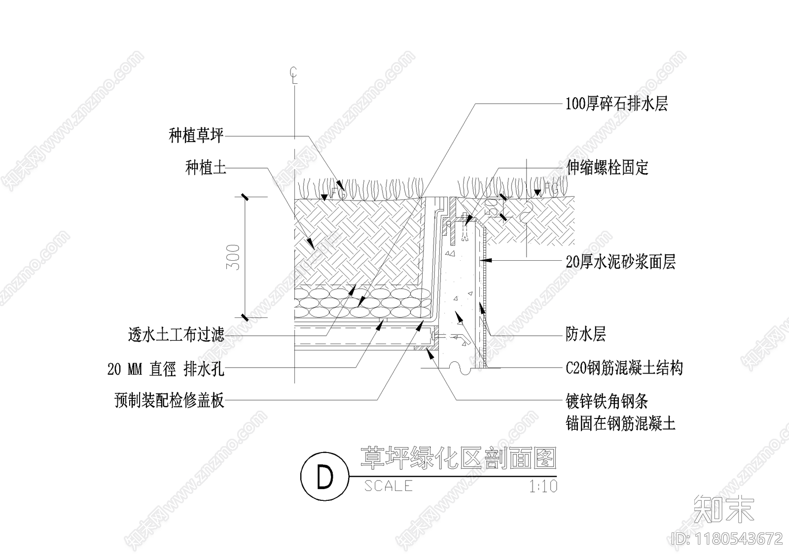 给排水节点详图cad施工图下载【ID:1180543672】