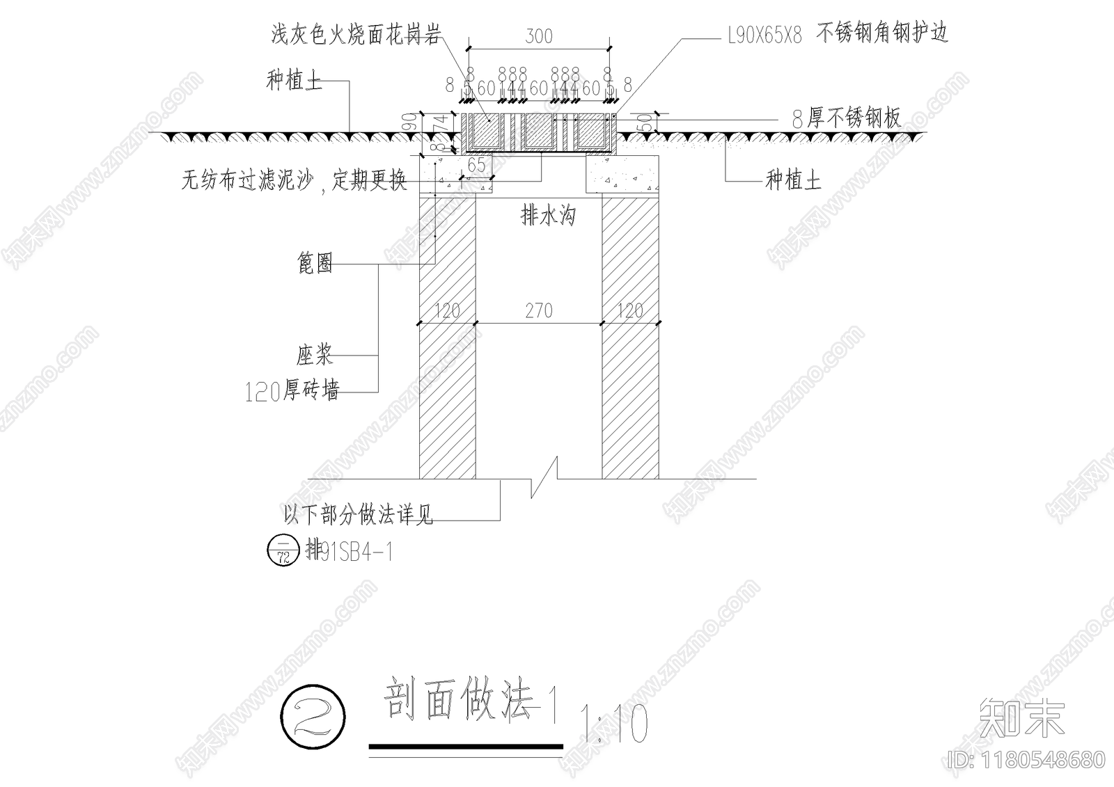 给排水节点详图cad施工图下载【ID:1180548680】