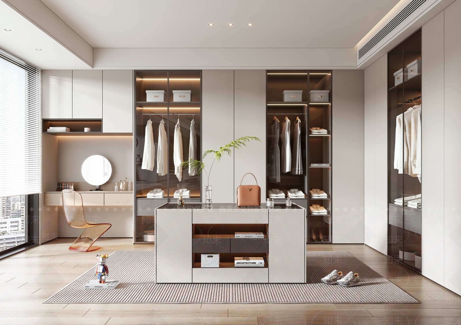 梳妆台梳妆台3D模型下载【ID:1227518552】
