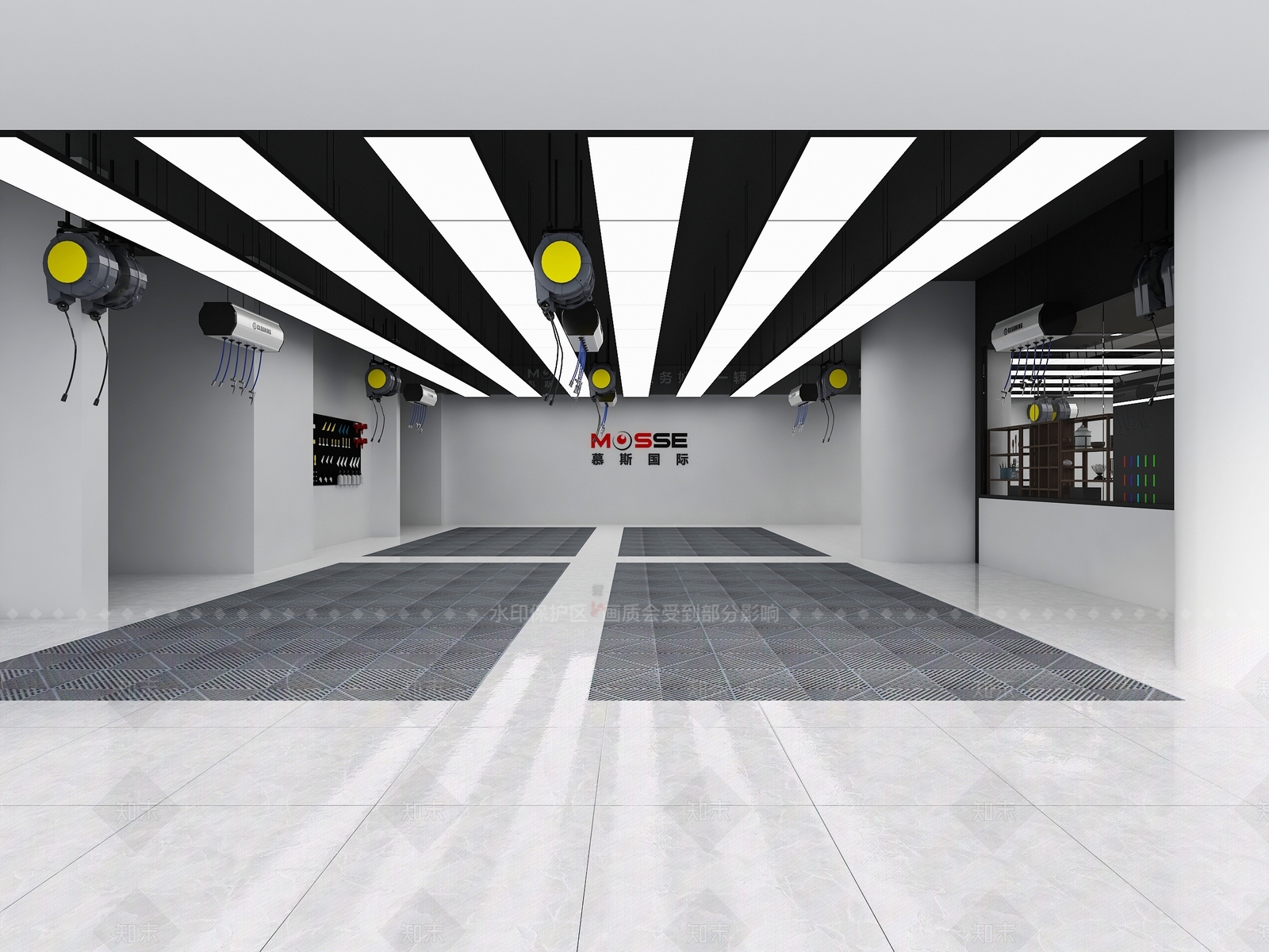 现代其他商业空间3D模型下载【ID:1180564873】