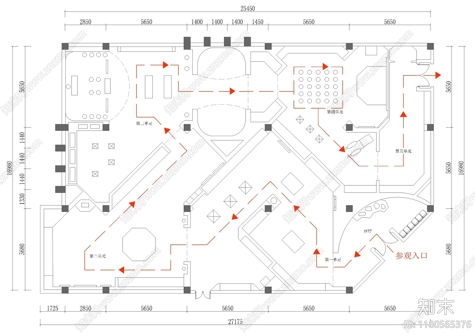 工装平面图施工图下载【ID:1180565376】
