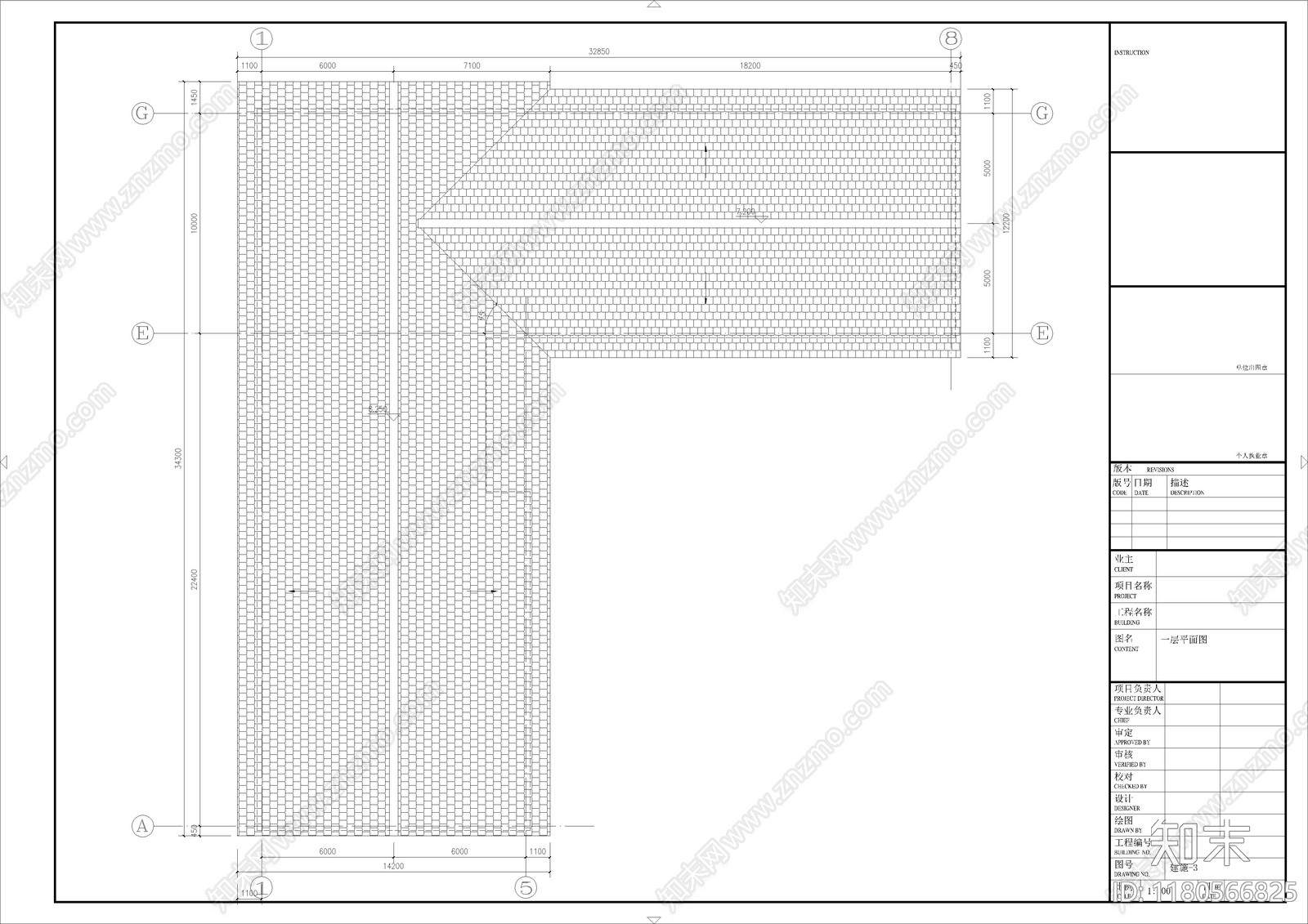 中式新中式其他公共建筑cad施工图下载【ID:1180566825】