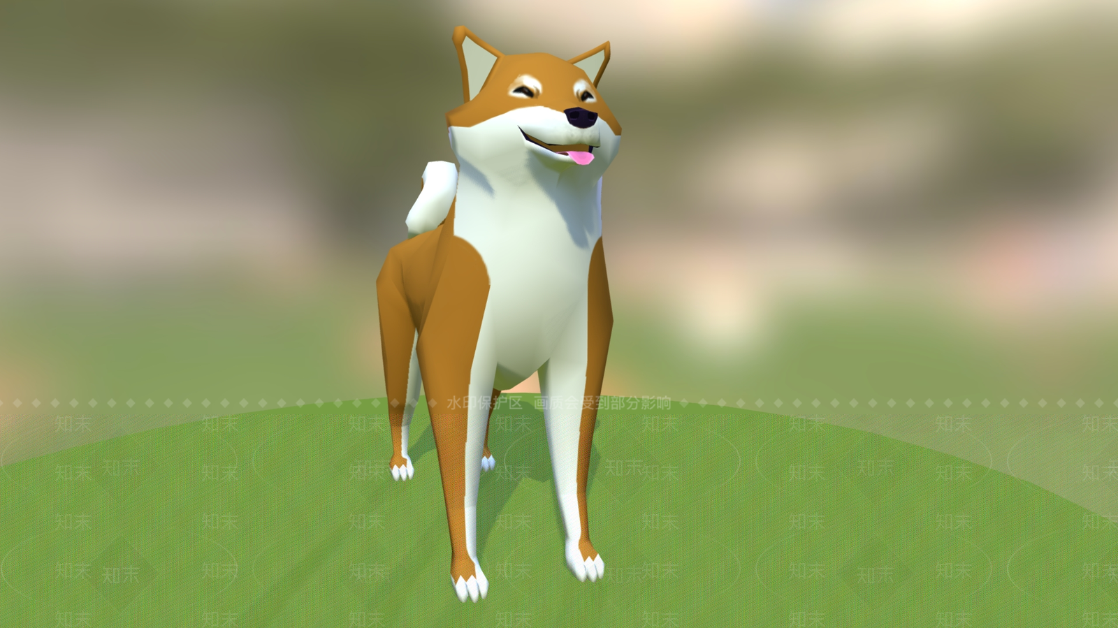 狗3D模型下载【ID:1180568306】