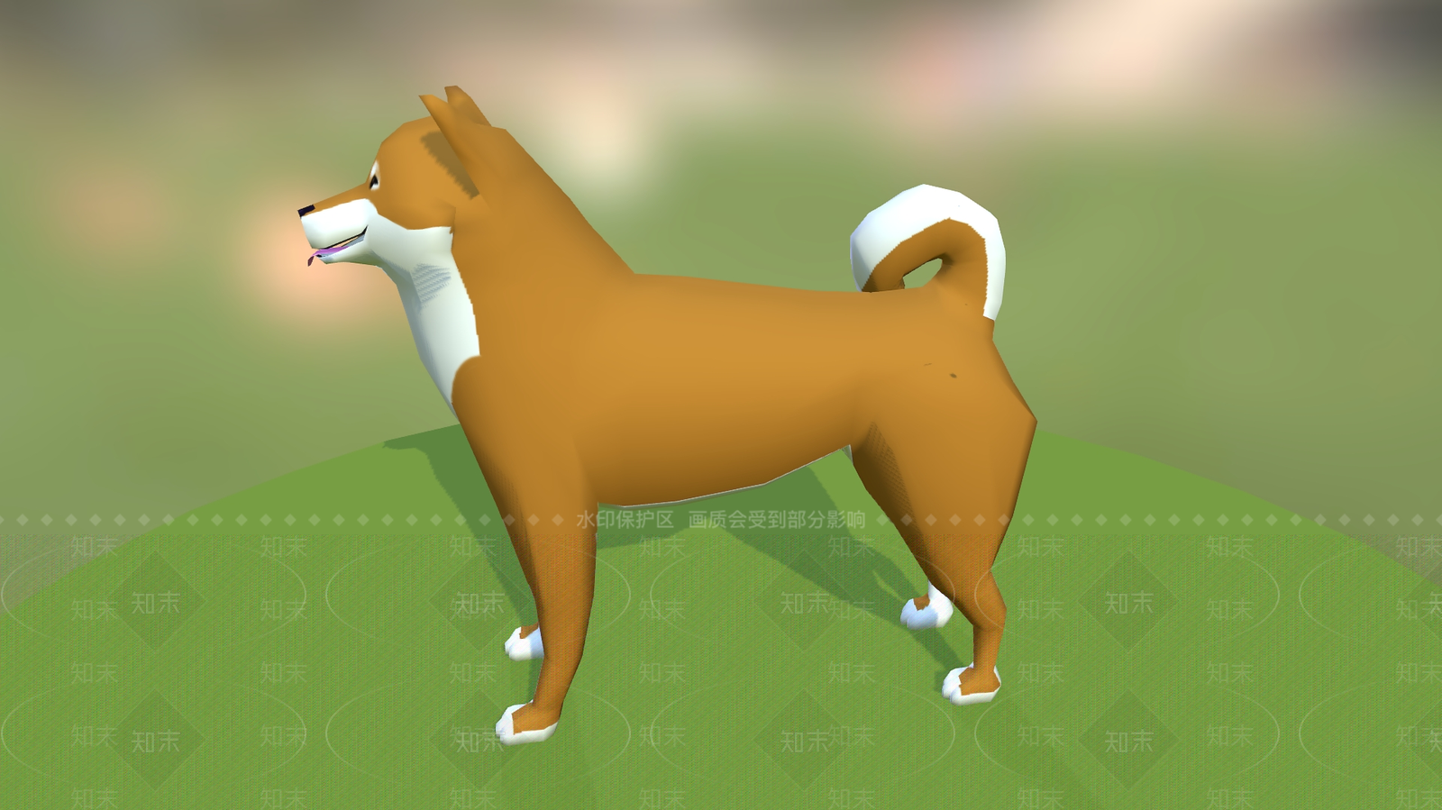 狗3D模型下载【ID:1180568306】