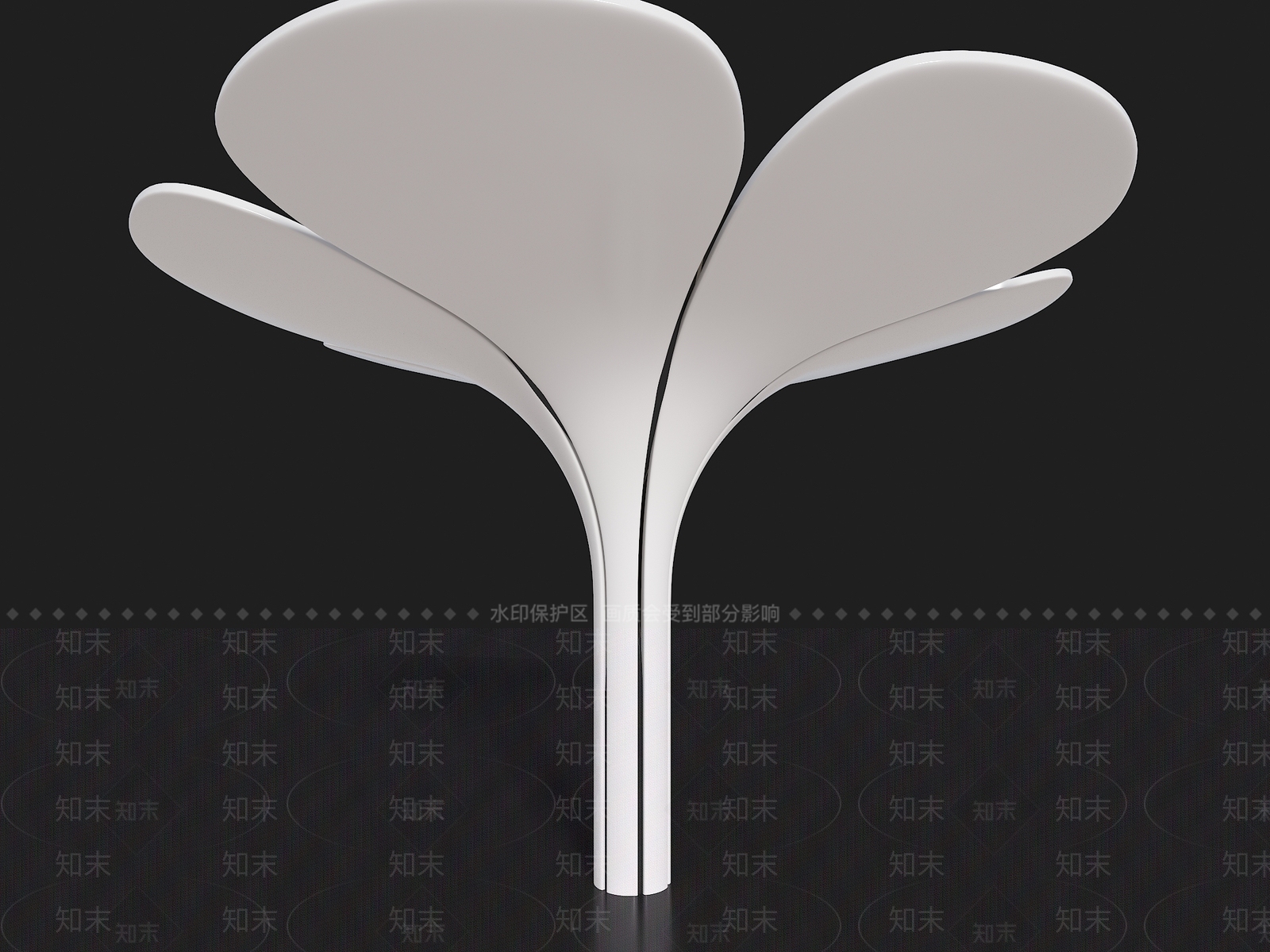 现代柱子3D模型下载【ID:1180569291】