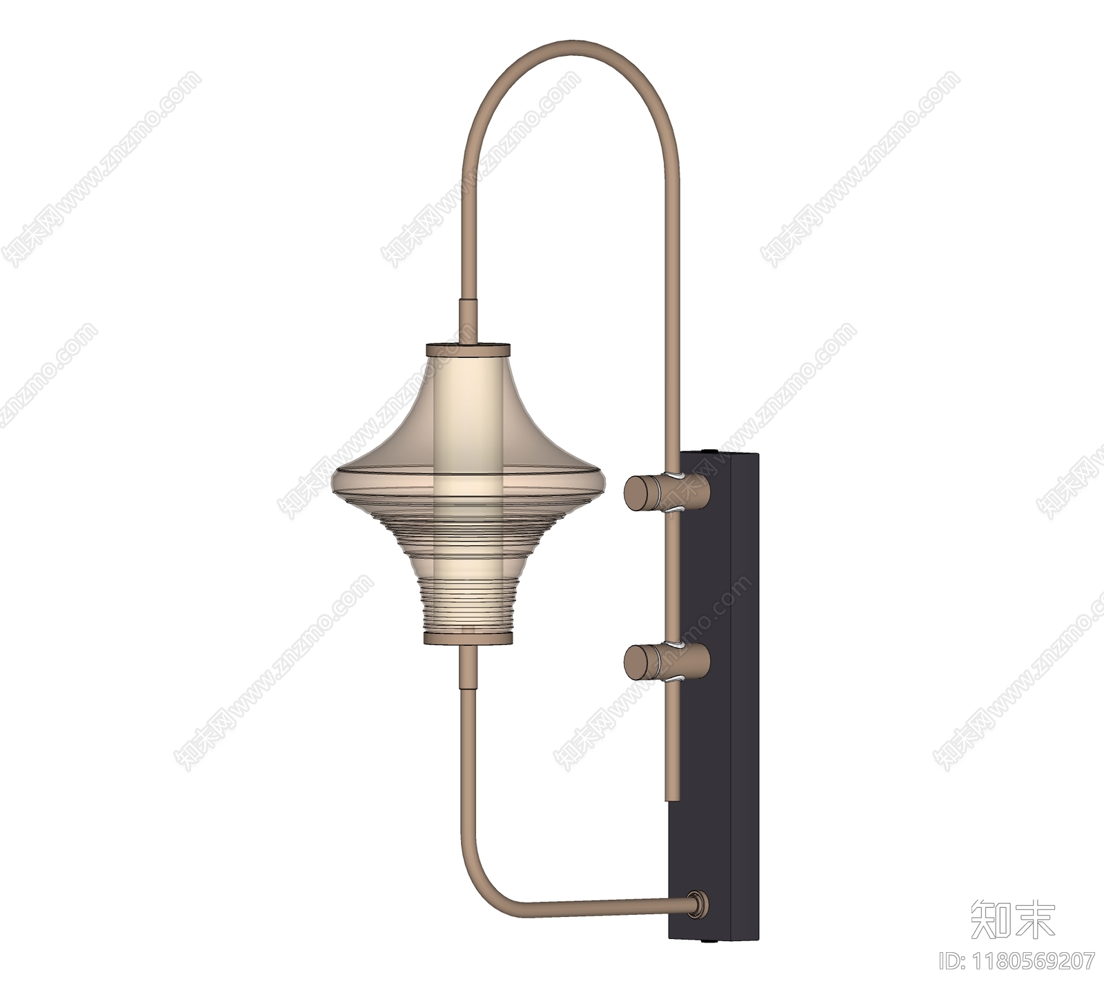 现代轻奢壁灯SU模型下载【ID:1180569207】