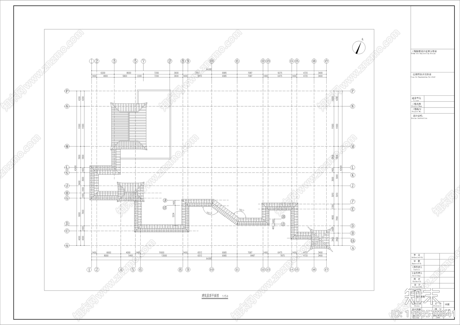 中式新中式古建施工图下载【ID:1180570041】