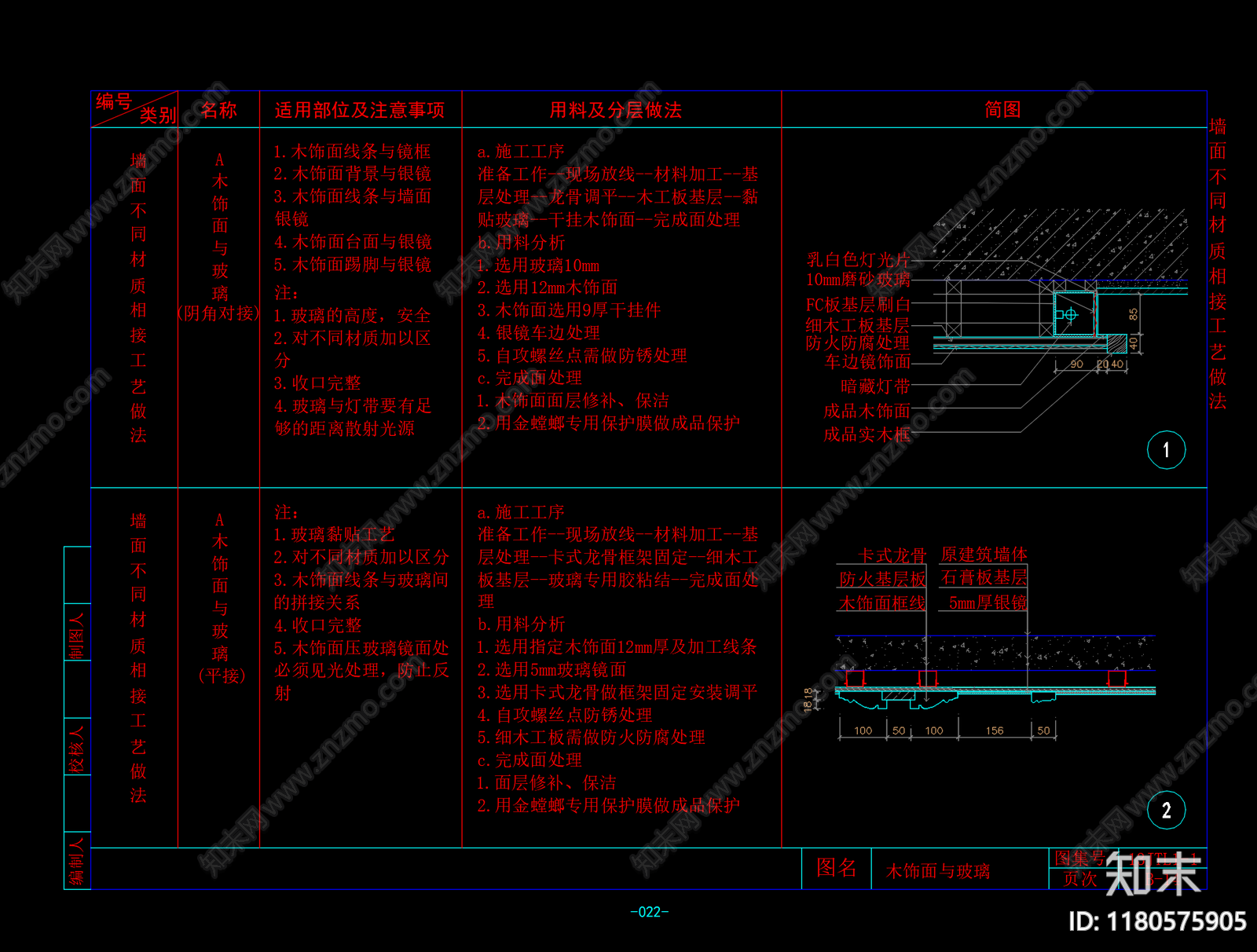 现代欧式其他节点详图cad施工图下载【ID:1180575905】