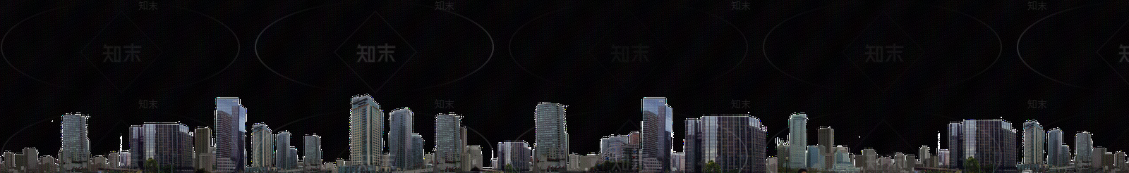 城市背景高清贴图材质