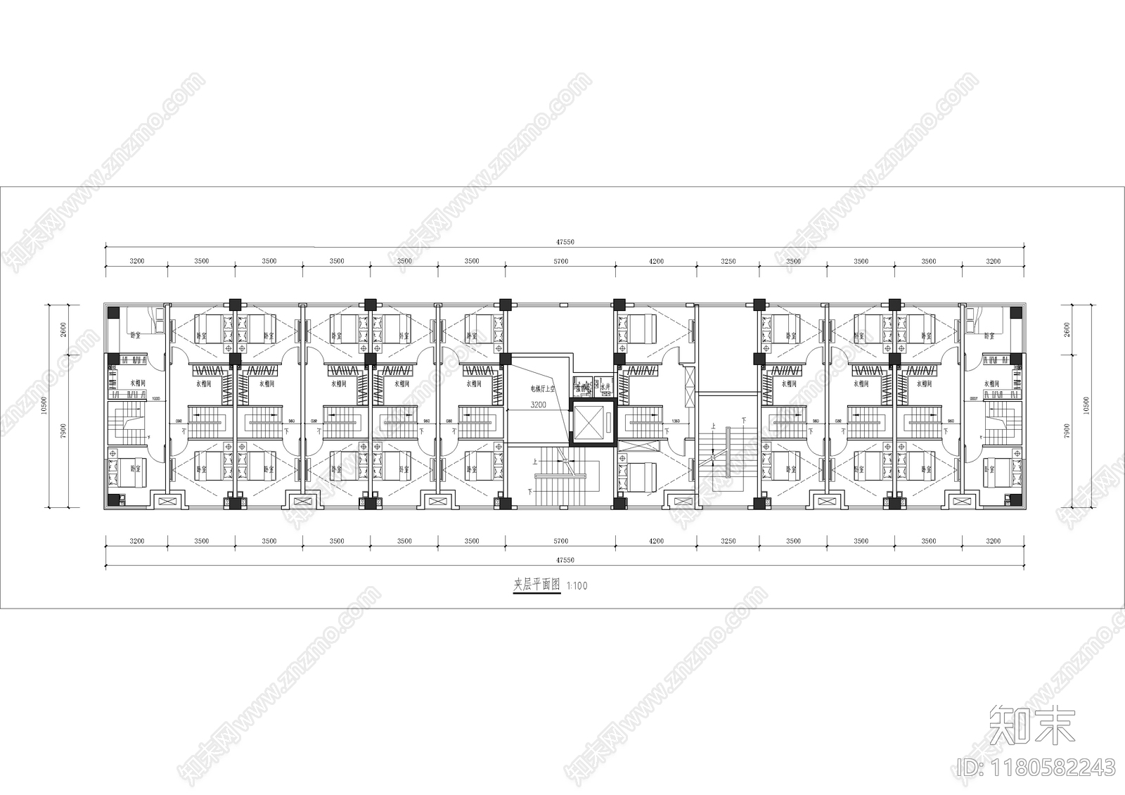现代简约其他商业建筑cad施工图下载【ID:1180582243】