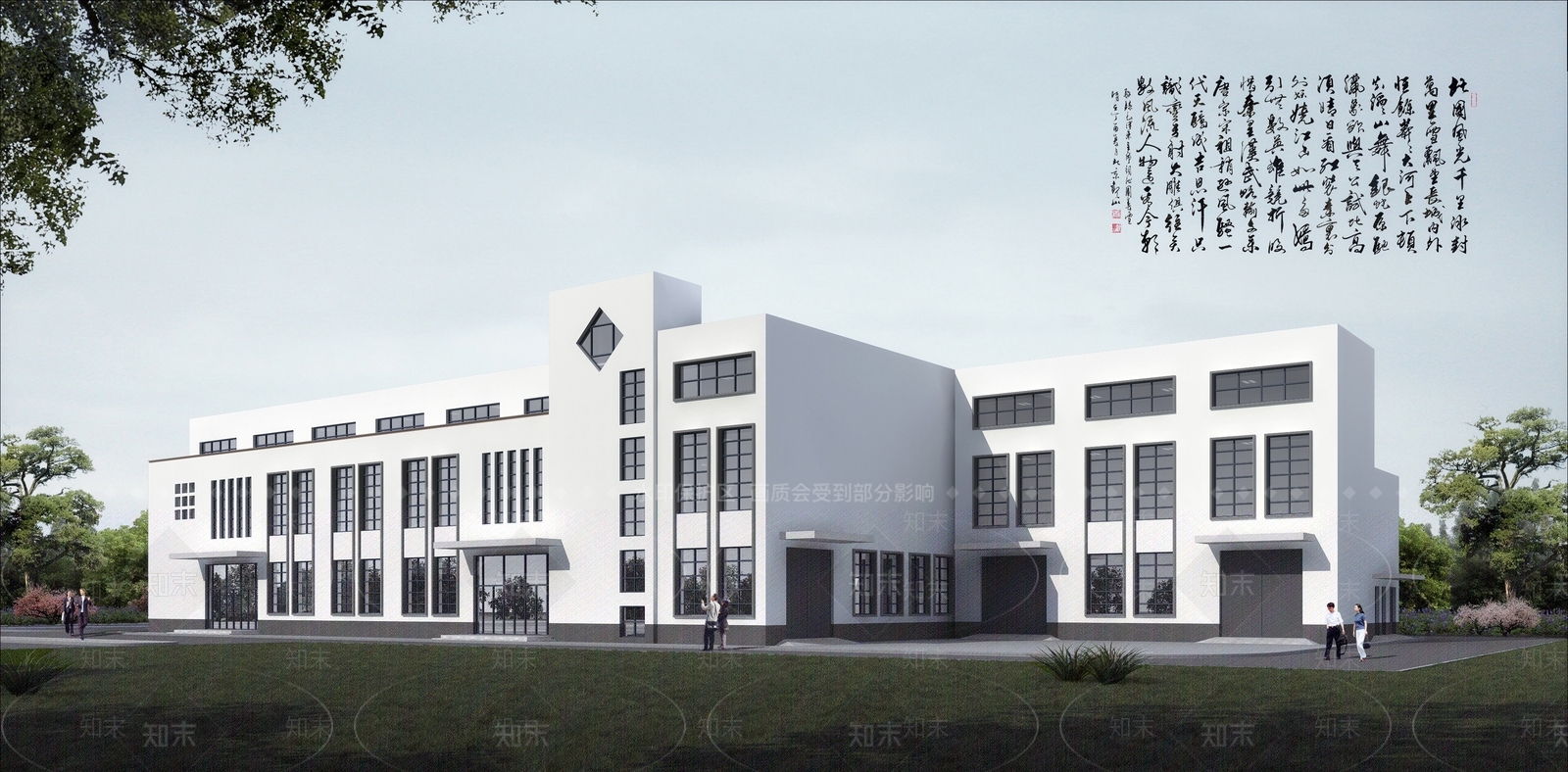 中式厂房3D模型下载【ID:1180587486】