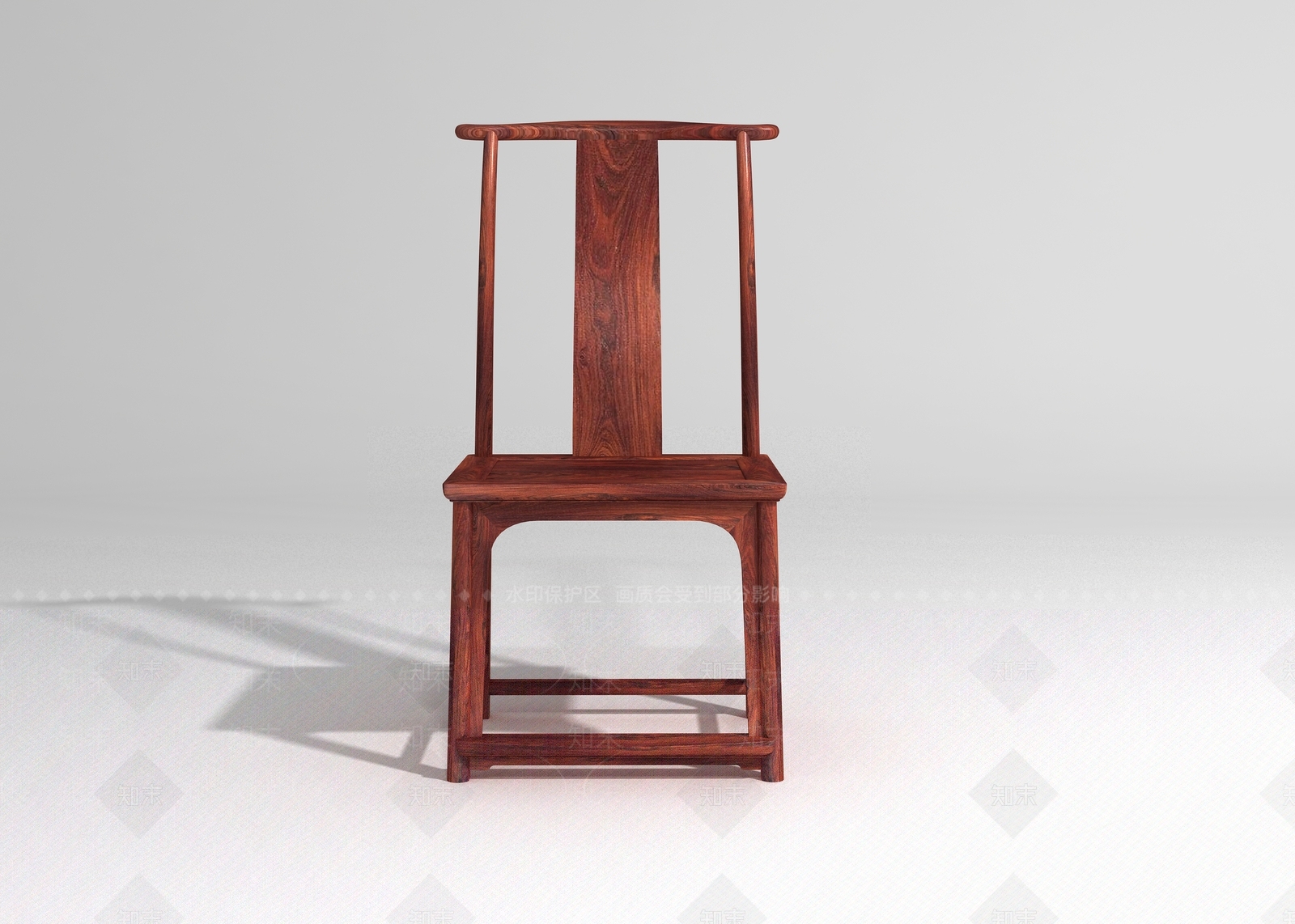 新中式中式餐椅3D模型下载【ID:1180592115】