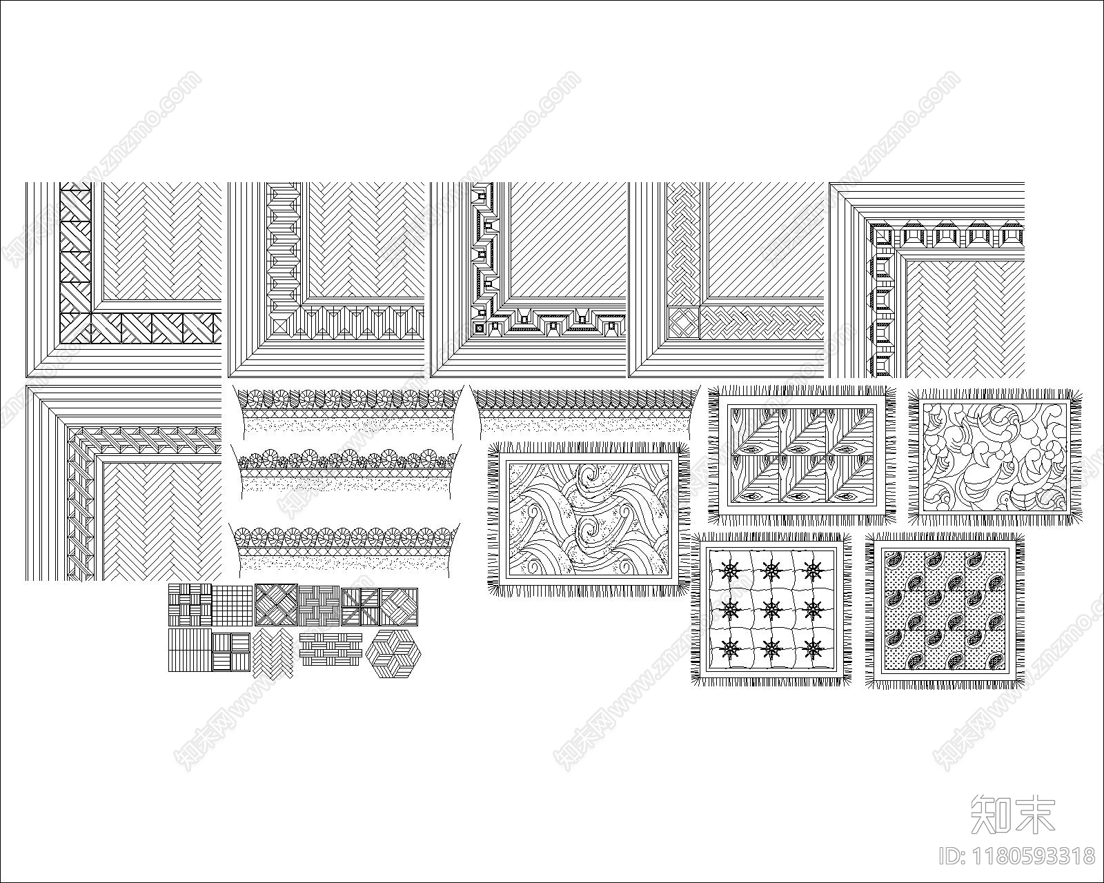 现代其他图库cad施工图下载【ID:1180593318】