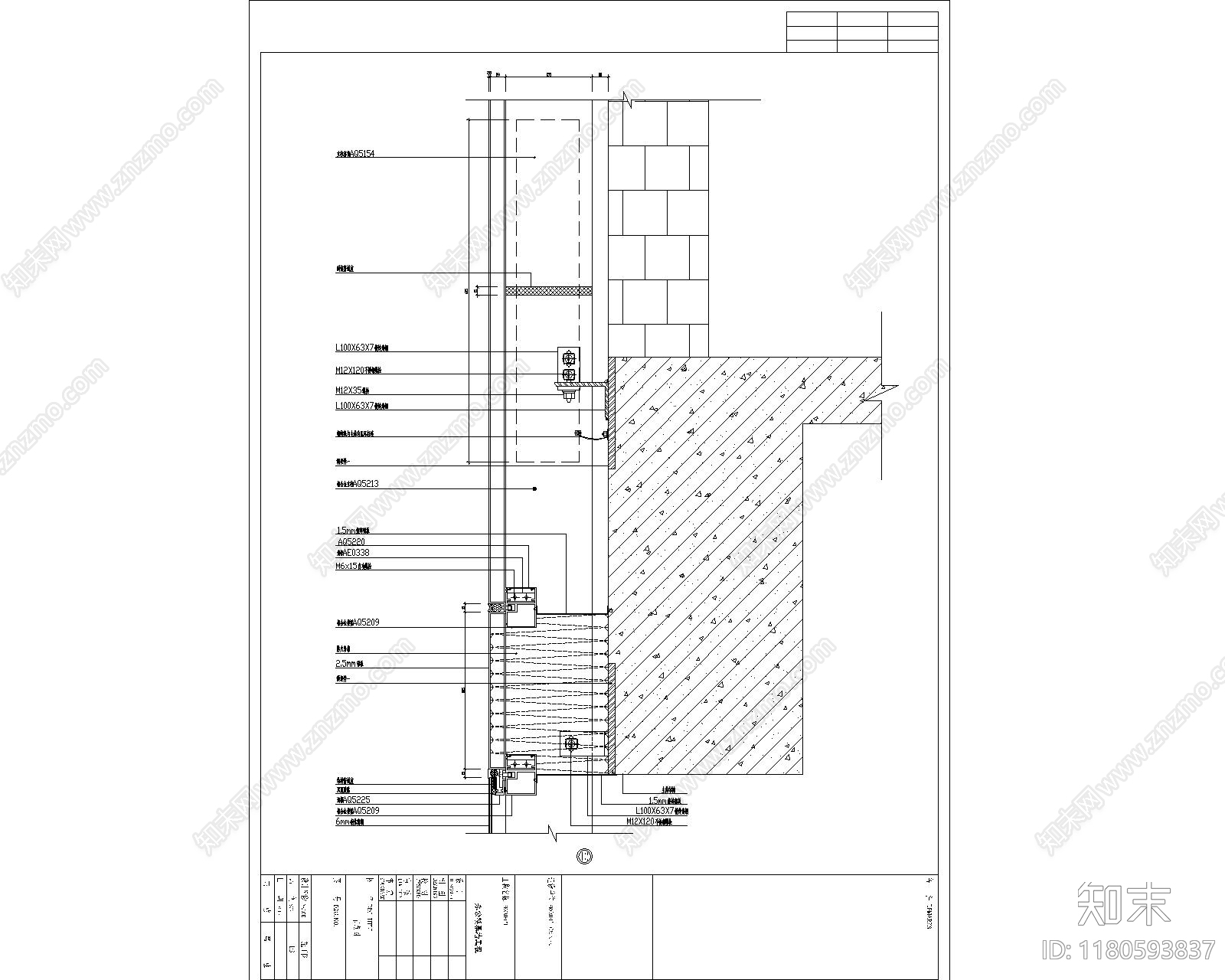 现代其他节点详图cad施工图下载【ID:1180593837】