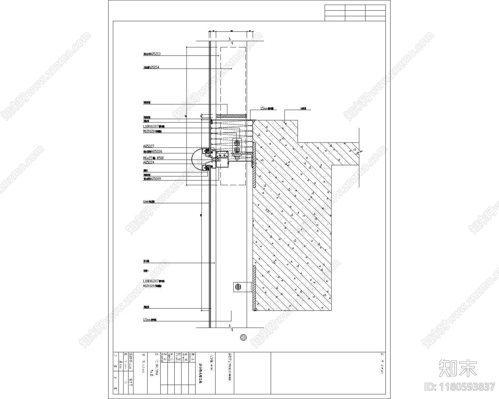 现代其他节点详图cad施工图下载【ID:1180593837】