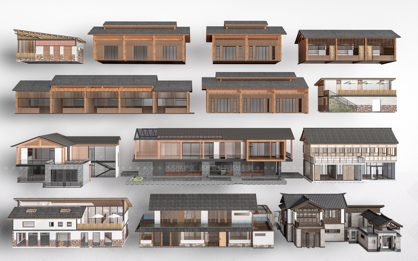 现代其他公共建筑3D模型下载【ID:1180598197】