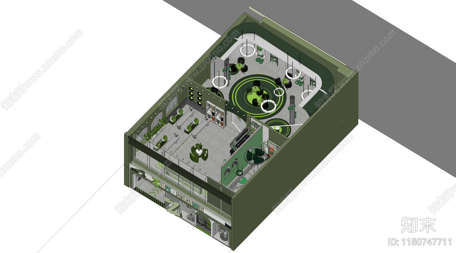 现代玩具礼品店SU模型下载【ID:1180747711】