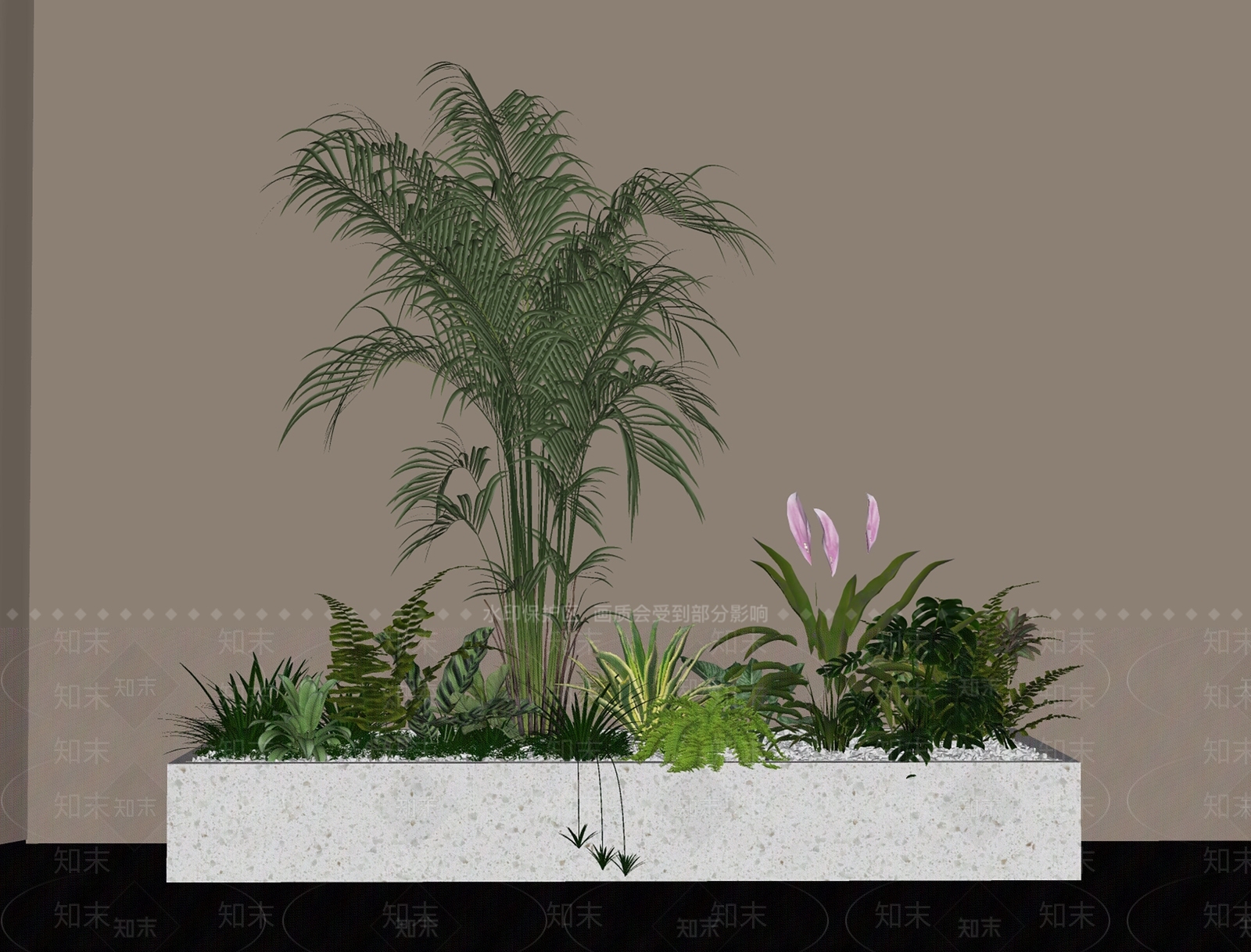 盆栽SU模型下载【ID:1180604707】