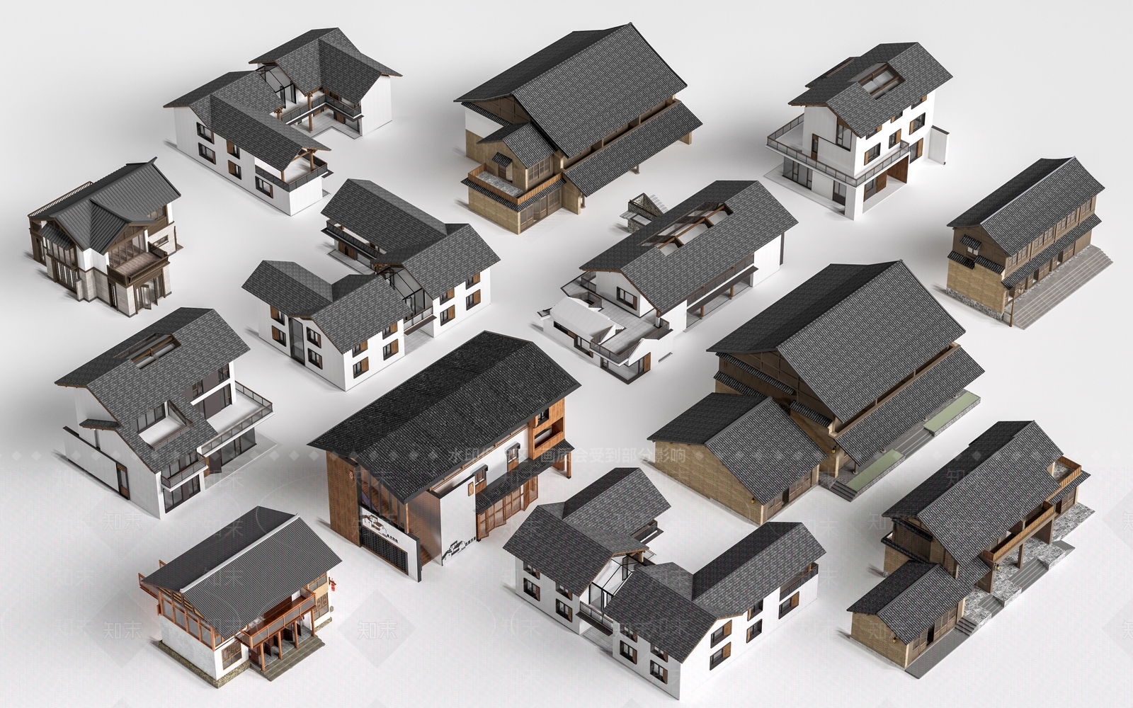 现代其他商业建筑3D模型下载【ID:1180606439】