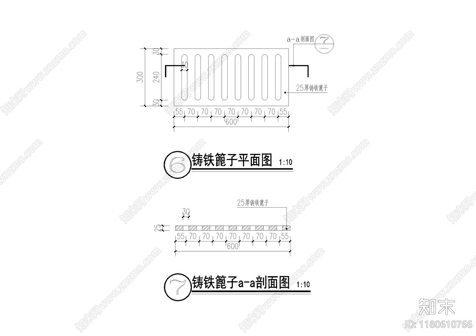 给排水节点详图cad施工图下载【ID:1180610766】