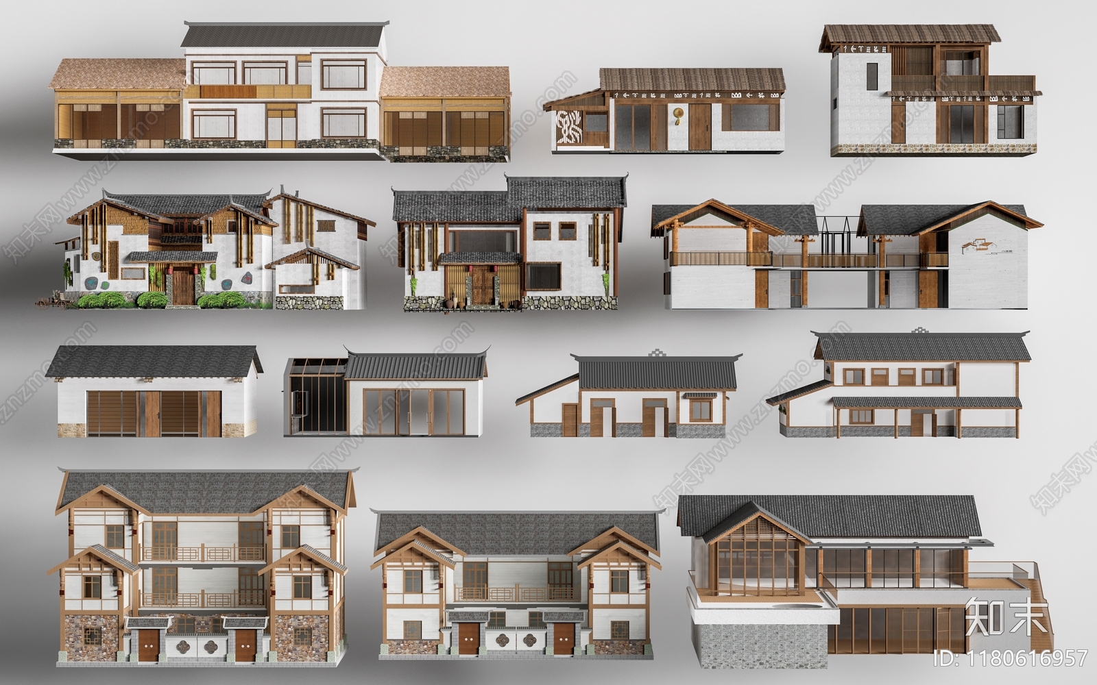 现代其他商业建筑3D模型下载【ID:1180616957】