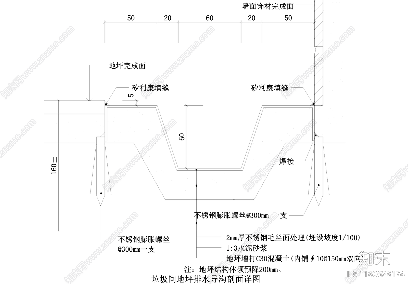 给排水节点详图cad施工图下载【ID:1180623174】