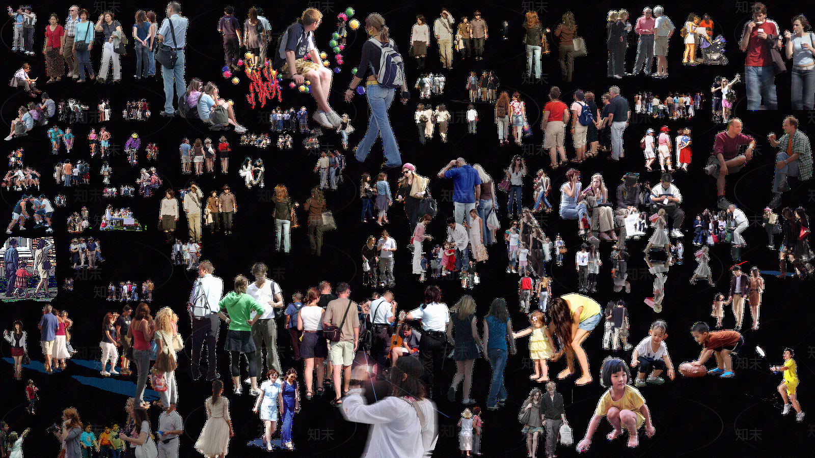 现代城市外景贴图下载【ID:1180626987】