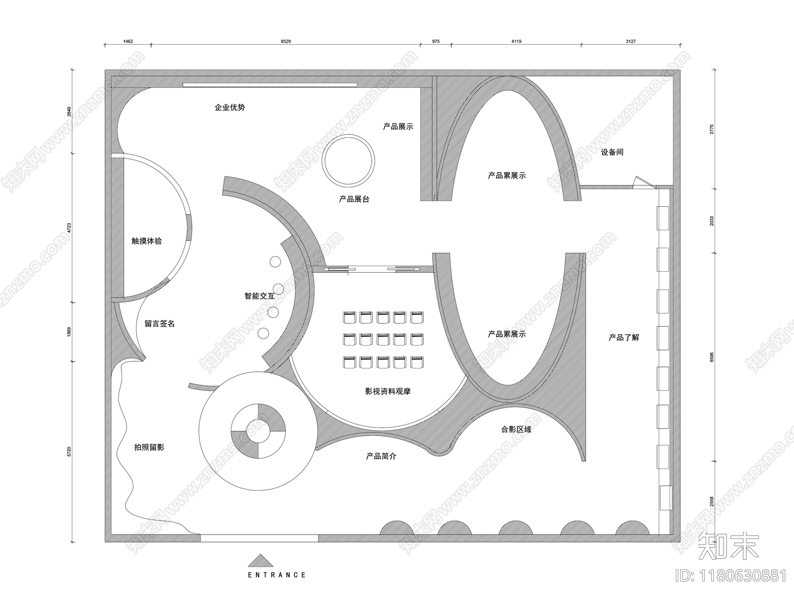 工装平面图施工图下载【ID:1180630881】