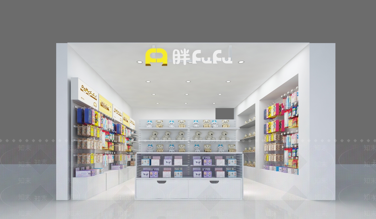 现代珠宝店3D模型下载【ID:1180634444】