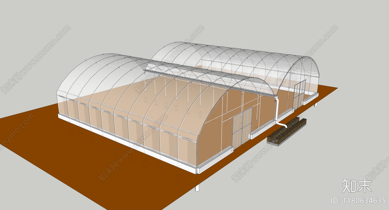 新中式中式其他景观小建筑SU模型下载【ID:1180634635】