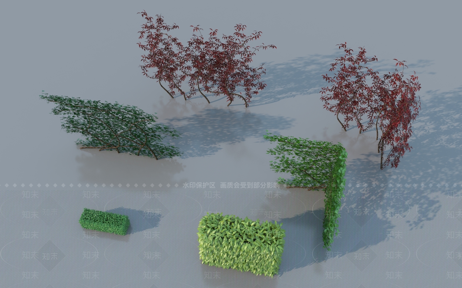 灌木3D模型下载【ID:1180638751】