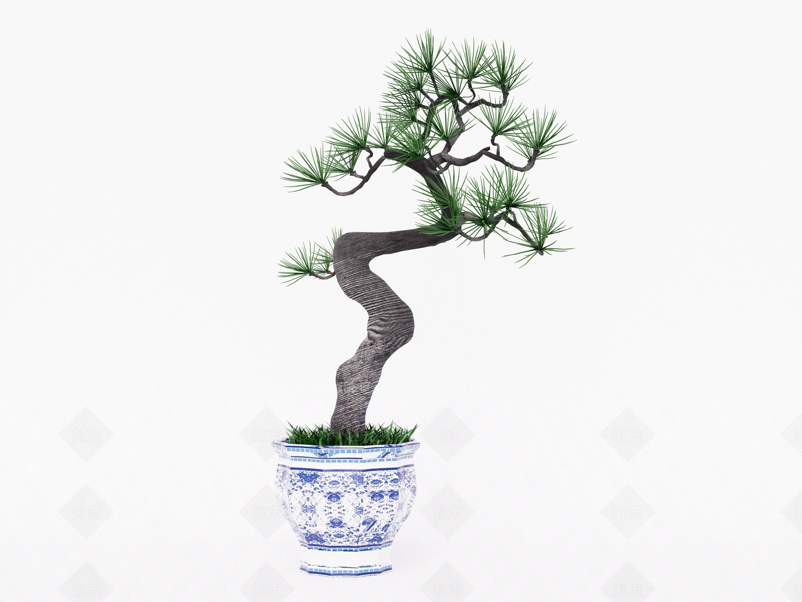 盆栽SU模型下载【ID:1180645421】