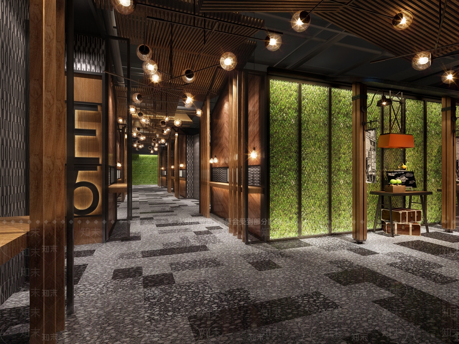 现代工业茶餐厅3D模型下载【ID:1180646701】