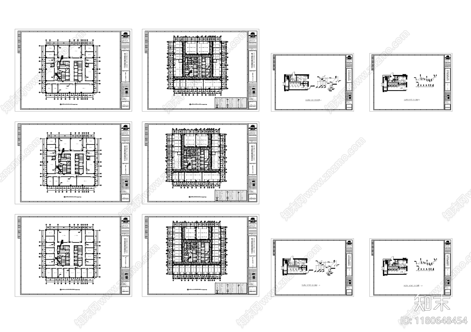 给排水图cad施工图下载【ID:1180648454】