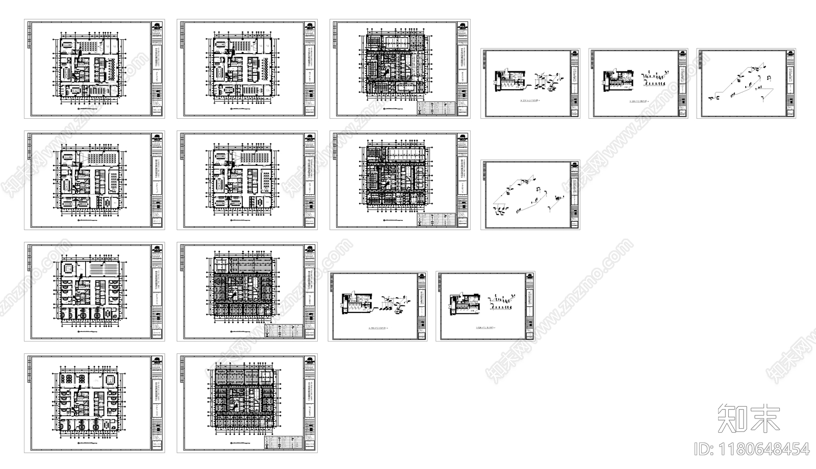 给排水图cad施工图下载【ID:1180648454】