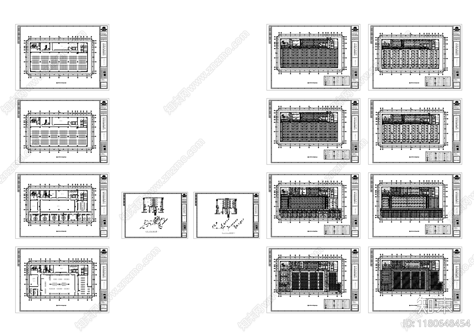 给排水图cad施工图下载【ID:1180648454】