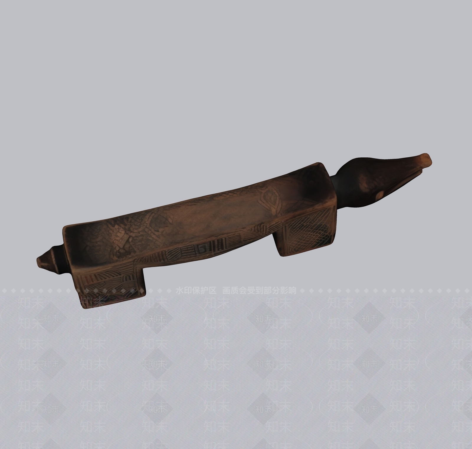 中古侘寂其他凳子SU模型下载【ID:1180657276】