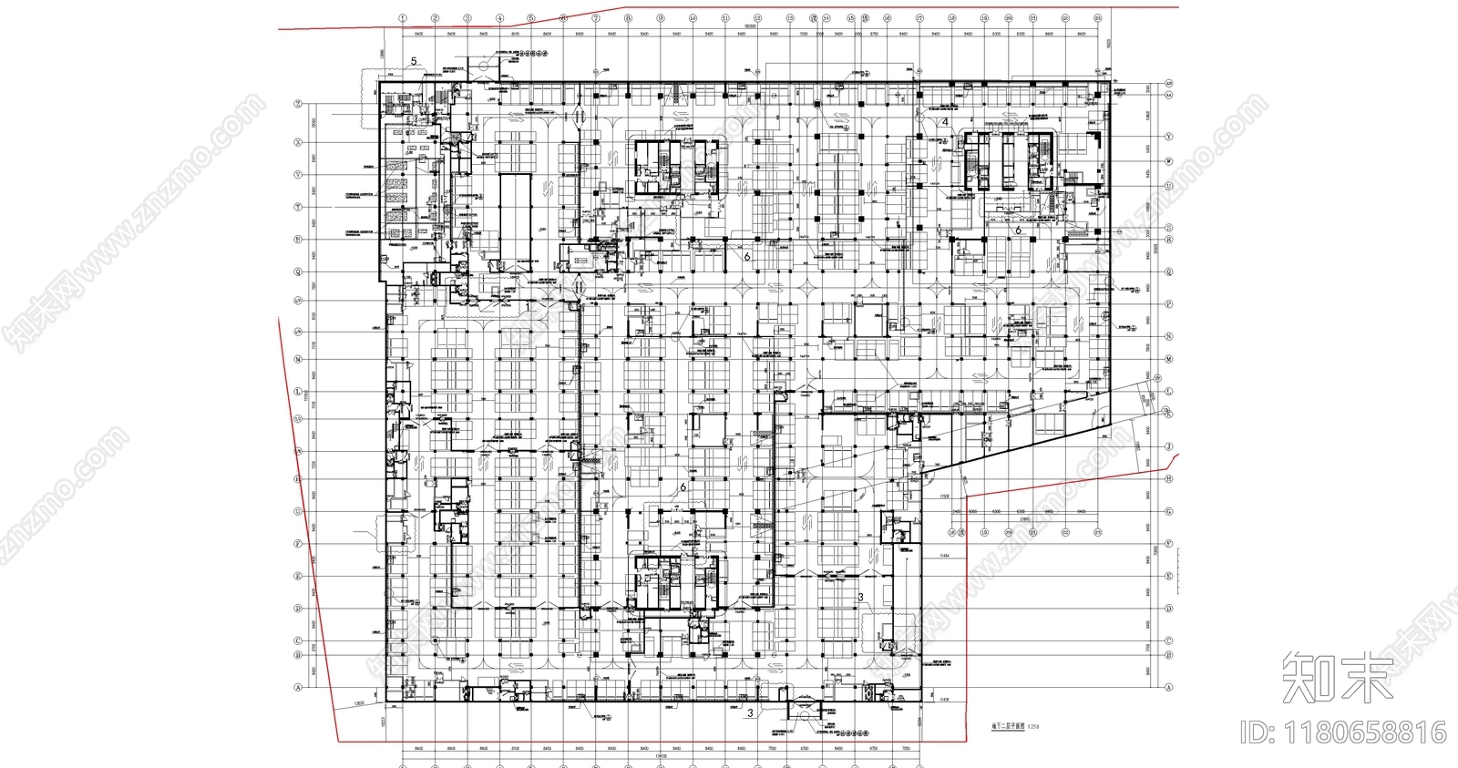 现代其他工装空间施工图下载【ID:1180658816】