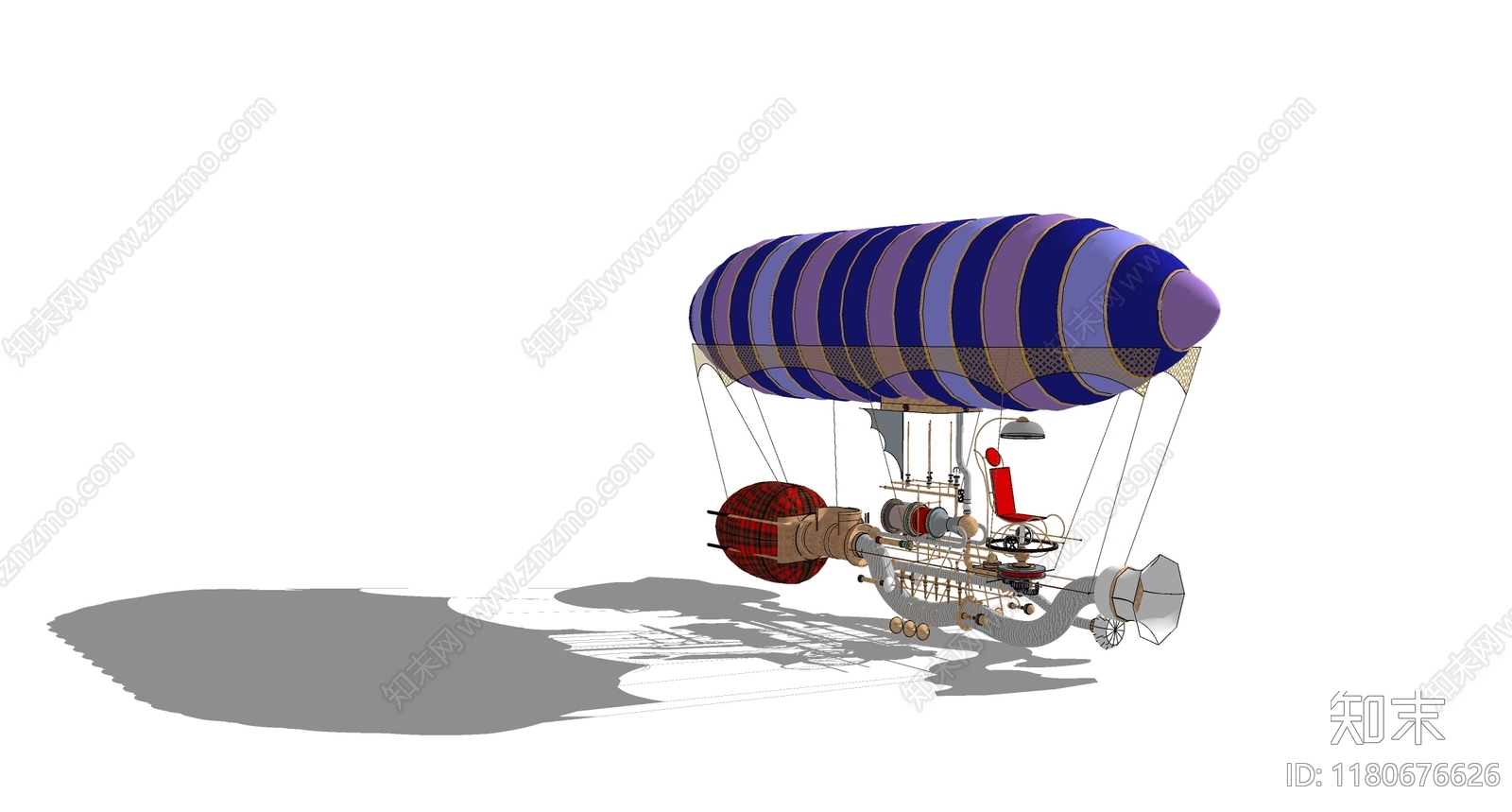 船SU模型下载【ID:1180676626】