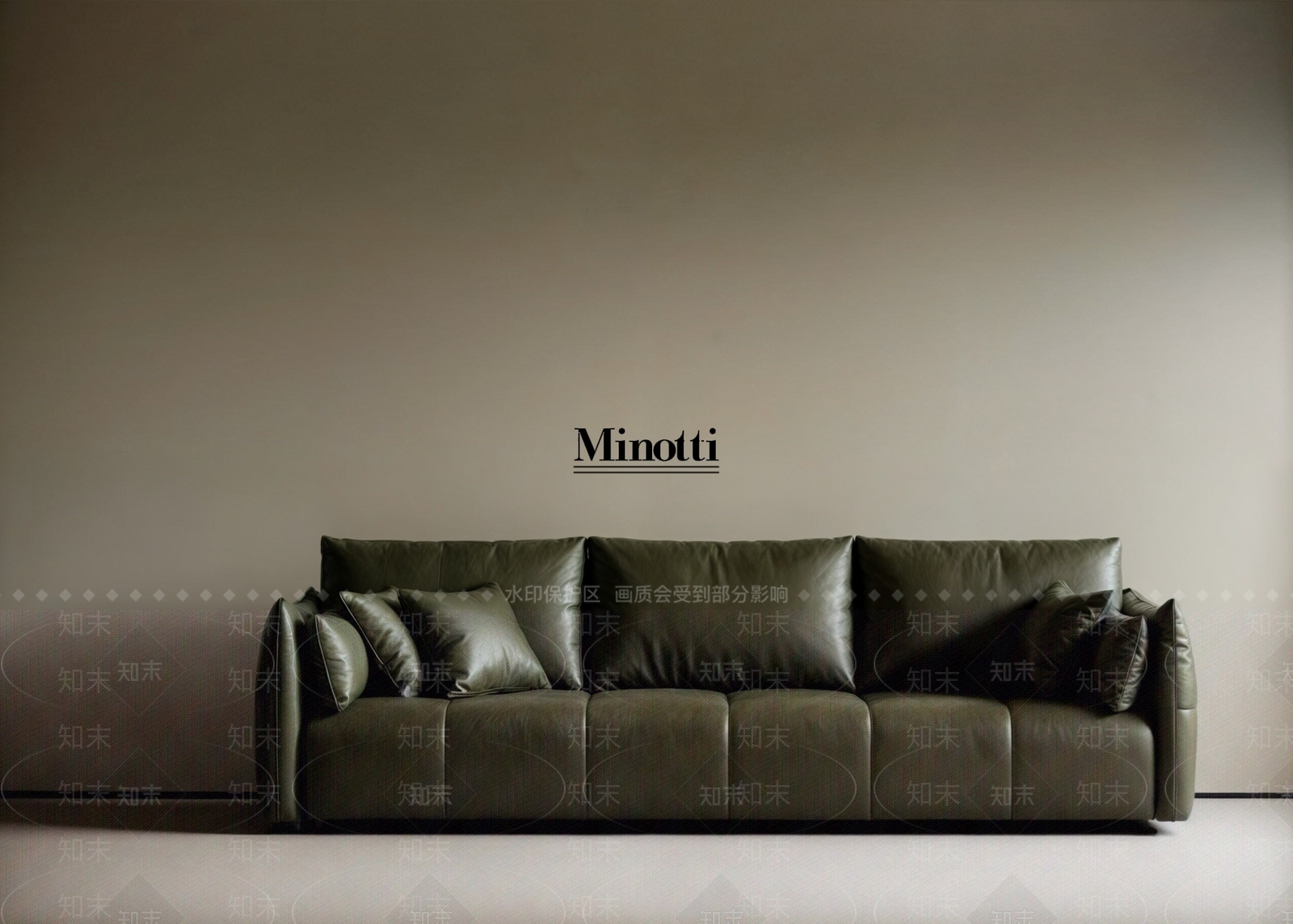 中古侘寂多人沙发SU模型下载【ID:1180694250】