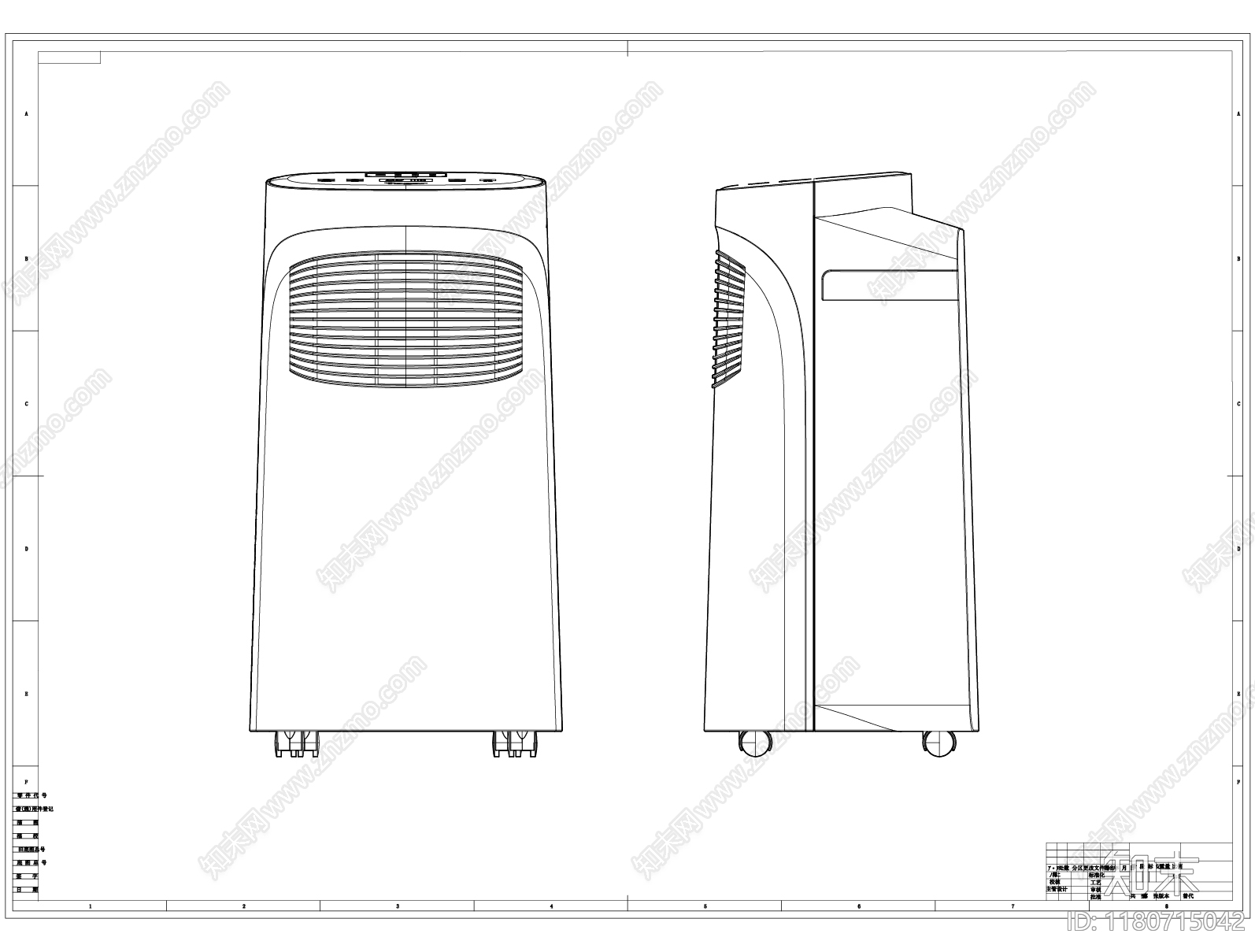 现代电器cad施工图下载【ID:1180715042】