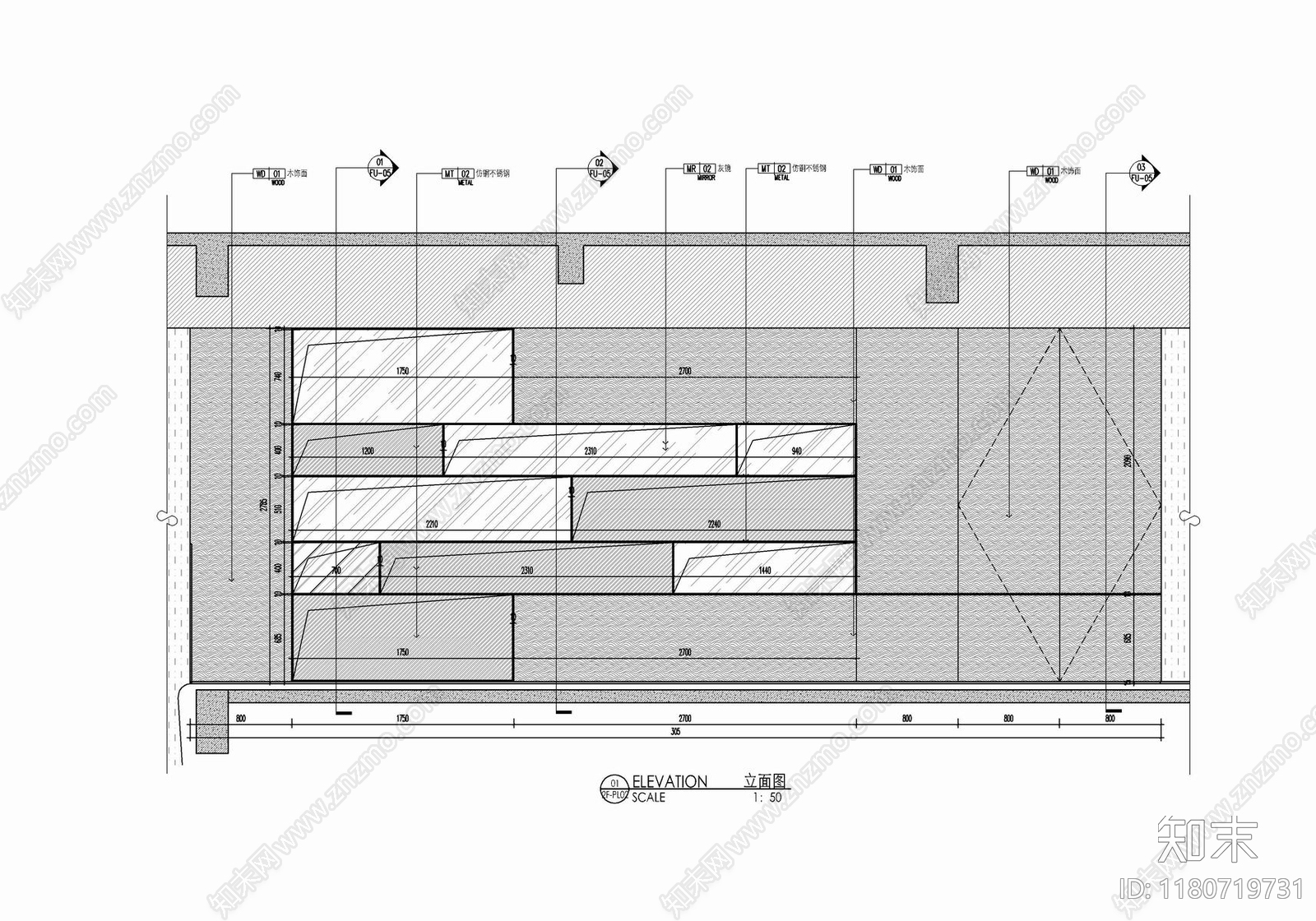 现代家具节点详图cad施工图下载【ID:1180719731】