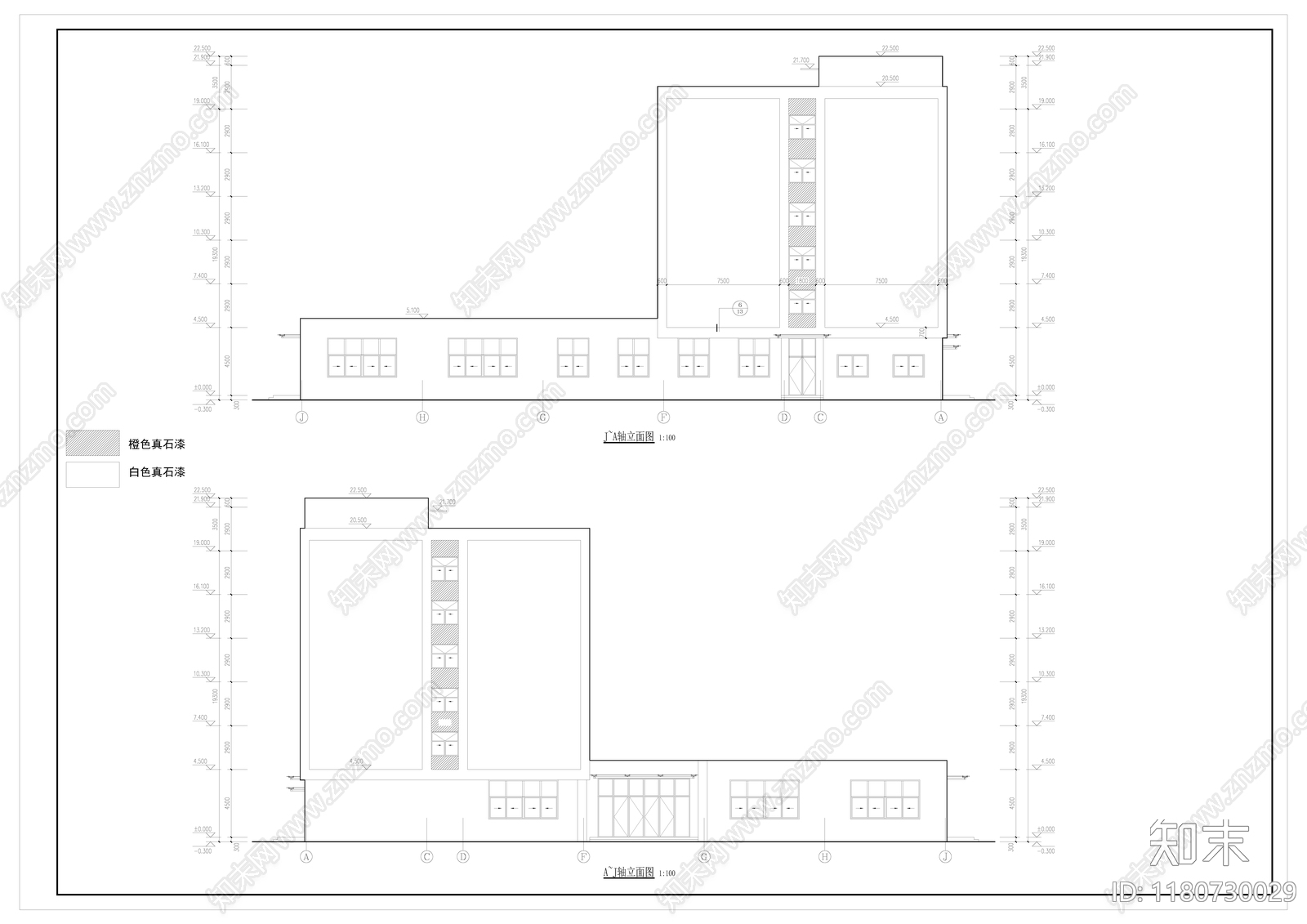 现代其他居住建筑cad施工图下载【ID:1180730029】