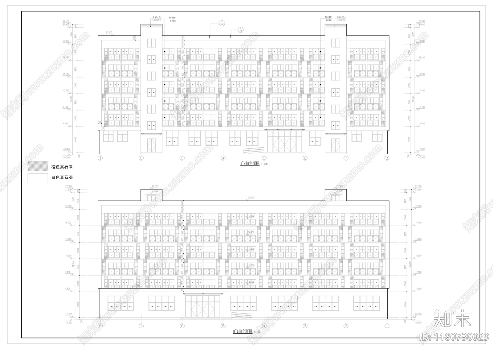 现代其他居住建筑cad施工图下载【ID:1180730029】