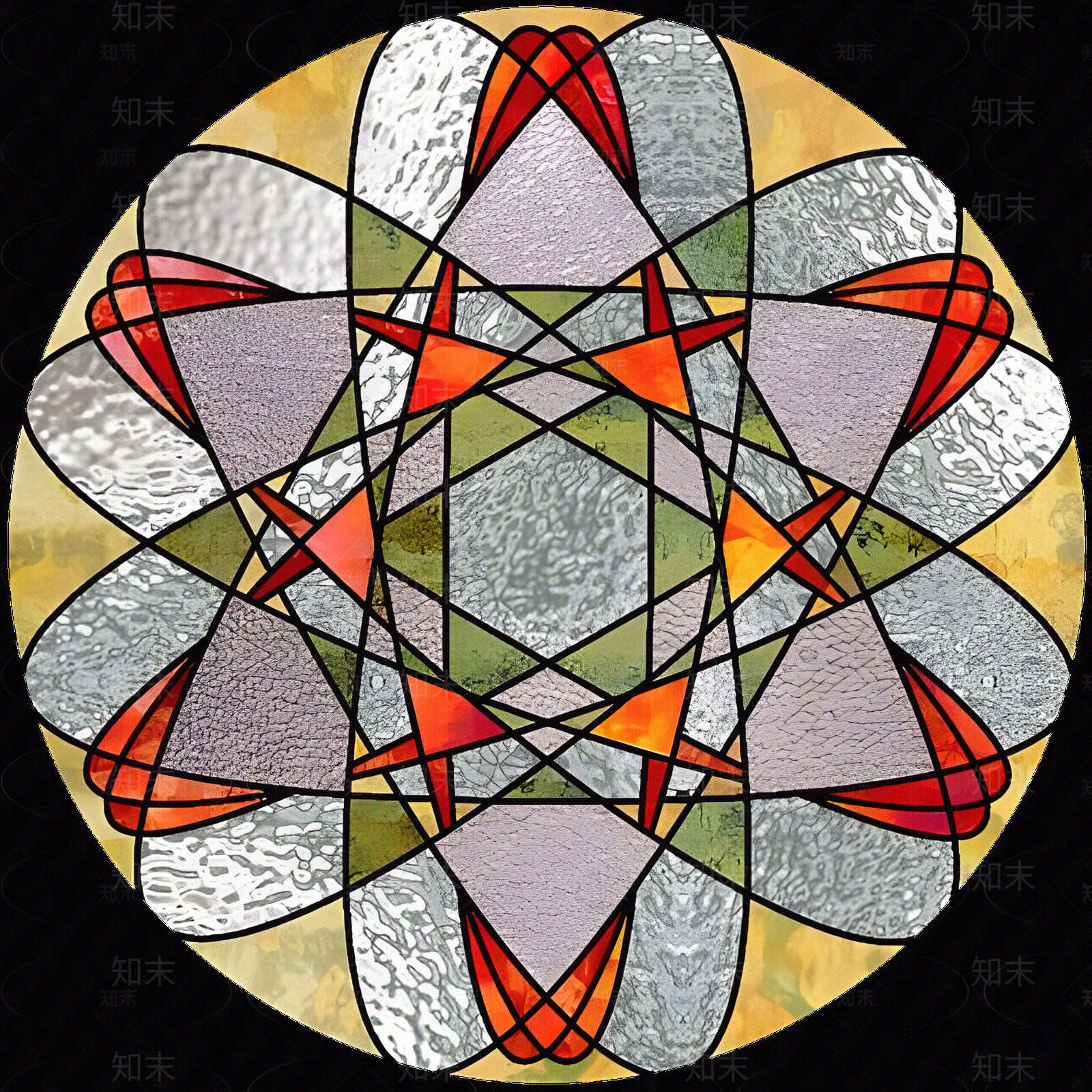 中式复古其他玻璃贴图下载【ID:1180765505】