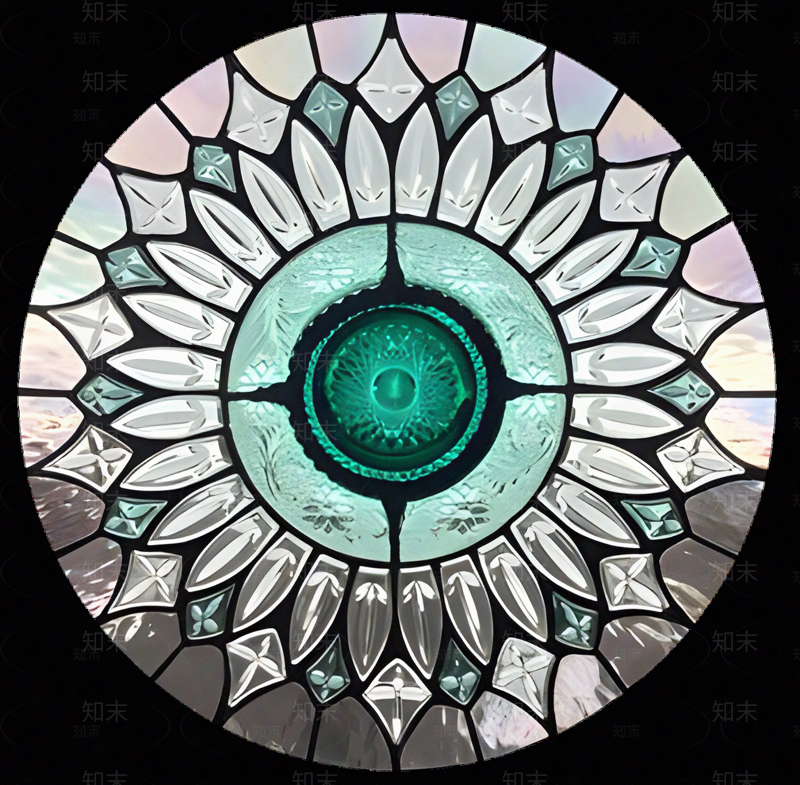 复古中式花纹玻璃贴图下载【ID:1180765705】